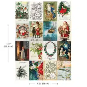 Season's Greetings from the Past – Transfert A4 Redesign with Prima