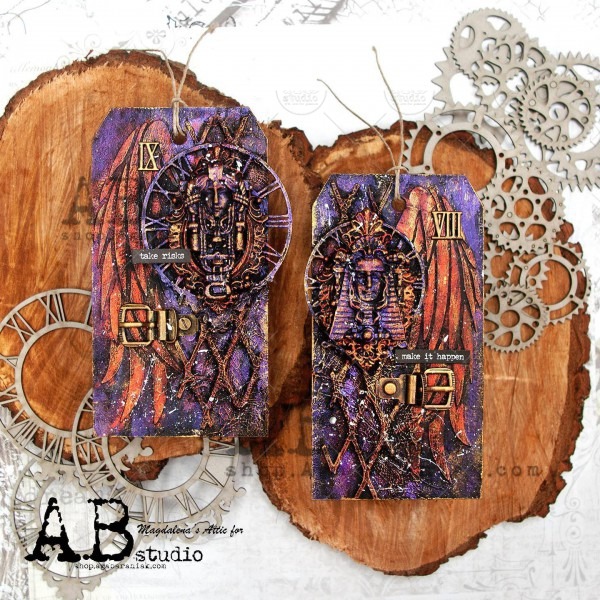 Etiquettes/Tags en carton épais (lot de 3) - 15x8cm - ID-253 – Image 5