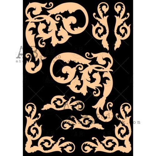 Supports décoratifs en carton épais - ID-283