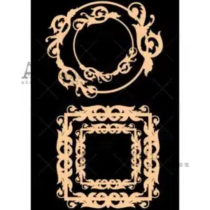 Supports décoratifs en carton épais - ID-289