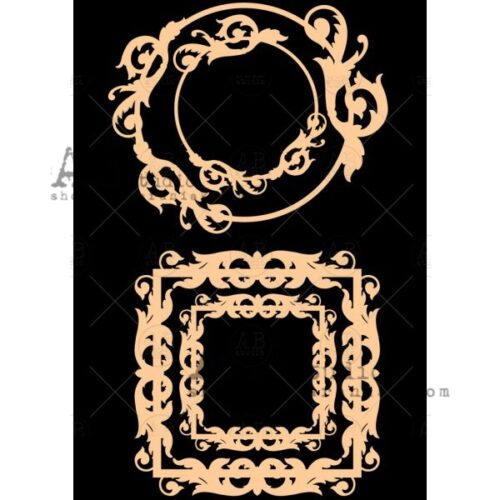 Supports décoratifs en carton épais - ID-289