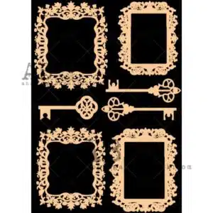 Supports décoratifs en carton épais - ID-308