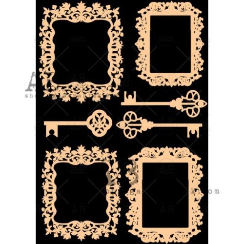 Supports décoratifs en carton épais - ID-308