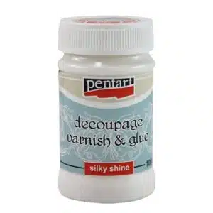 Colle et Vernis Découpage Semi Brillant (Silky Shine) Pentart - 100ml