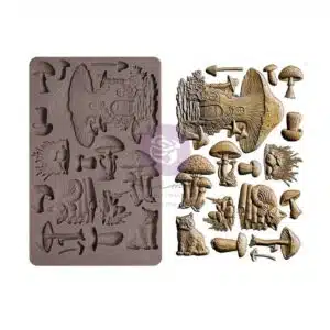 Fairyland Fungi – Moule silicone Prima Marketing - 12.7 x 20.32 cm