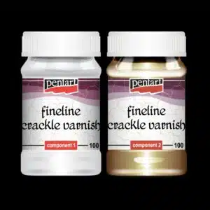 Fineline Crackle (Vernis Craqueleur) Pentart - 2x100ml