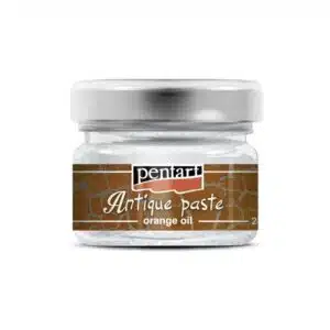 Pâte de cire Antique (Antique Paste) Pentart - 20 ml - Coloris Blanc