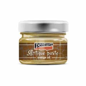 Pâte de cire Antique (Antique Paste) Pentart - 20 ml - Coloris Or