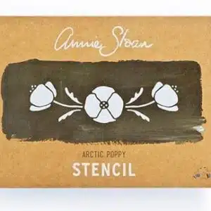 Arctic Poppy - Pochoir Annie Sloan A4