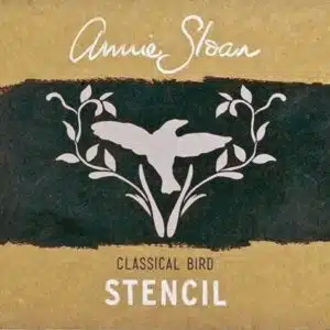 Classical Bird - Pochoir Annie Sloan A4