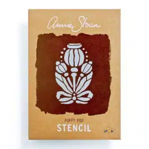 Poppy Pod - Pochoir Annie Sloan A4