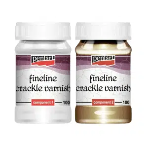 Fineline Crackle (Vernis Craqueleur) Pentart - 2x100ml