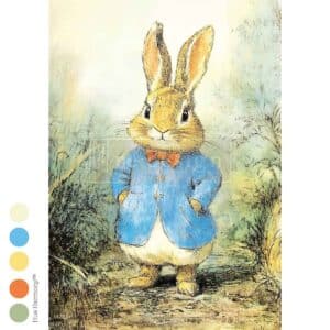Bunny Hollow – Papier Découpage Fibre A3 Redesign with Prima
