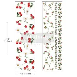 Daisy Cherry Delight – Luxe Transfert - 7,62x27,94 cm