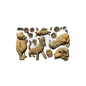 Olde Bear Lane - Moule silicone Redesign with Prima - 12,70 x 20,32 cm