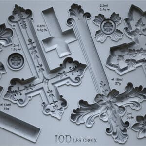 Les Croix - Moule silicone IOD - 15,24 x 25,40 cm