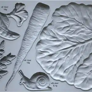 Spring Garden - Moule silicone IOD - 15,24 x 25,40 cm