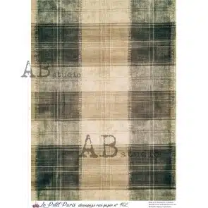 ID-402 - Papier de riz A4 Petit Paris