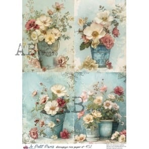 ID-452- Papier de riz A4 Petit Paris