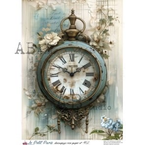 ID-462 - Papier de riz A4 Petit Paris