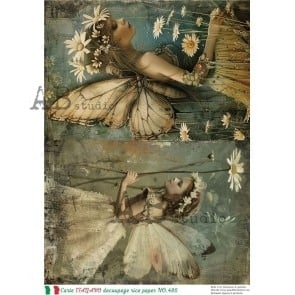 ID-486 - Papier de riz A4 Italiano