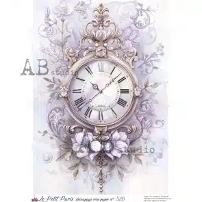 ID-526 - Papier de riz A4 Petit Paris