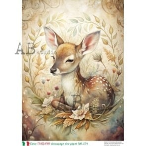 ID-534 - Papier de riz A4 Italiano