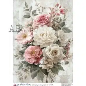 ID-568 - Papier de riz A4 Petit Paris