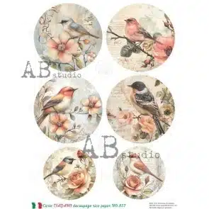 ID-0857 - Papier de riz A4 Italiano