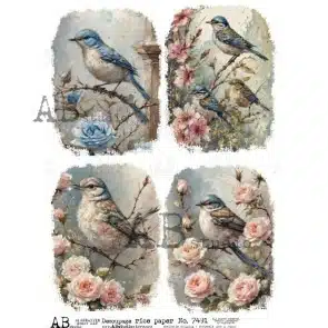 ID-7491 - Papier de riz A4