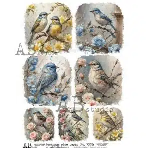 ID-7506 - Papier de riz A4