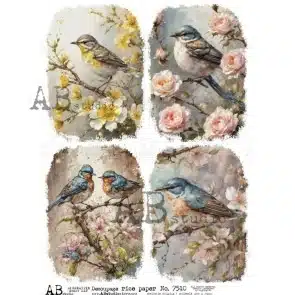 ID-7510- Papier de riz A4