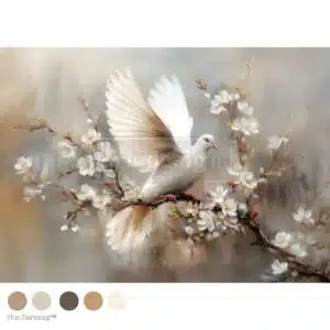 Alabaster Grace - Papier Découpage Fibre A1 *By Kaćha Furniture*