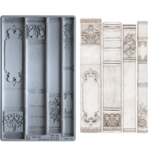 Bookish - Moule silicone IOD - 15,24 x 25,40 cm