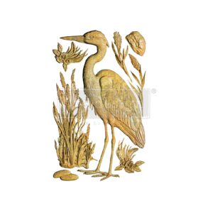 Feathered Stillness - Moule silicone Redesign with Prima - 12,70 x 20,32 cm
