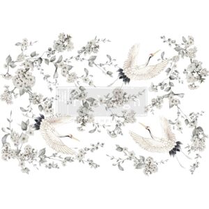 Silver Wings - 61x89cm - Transfert